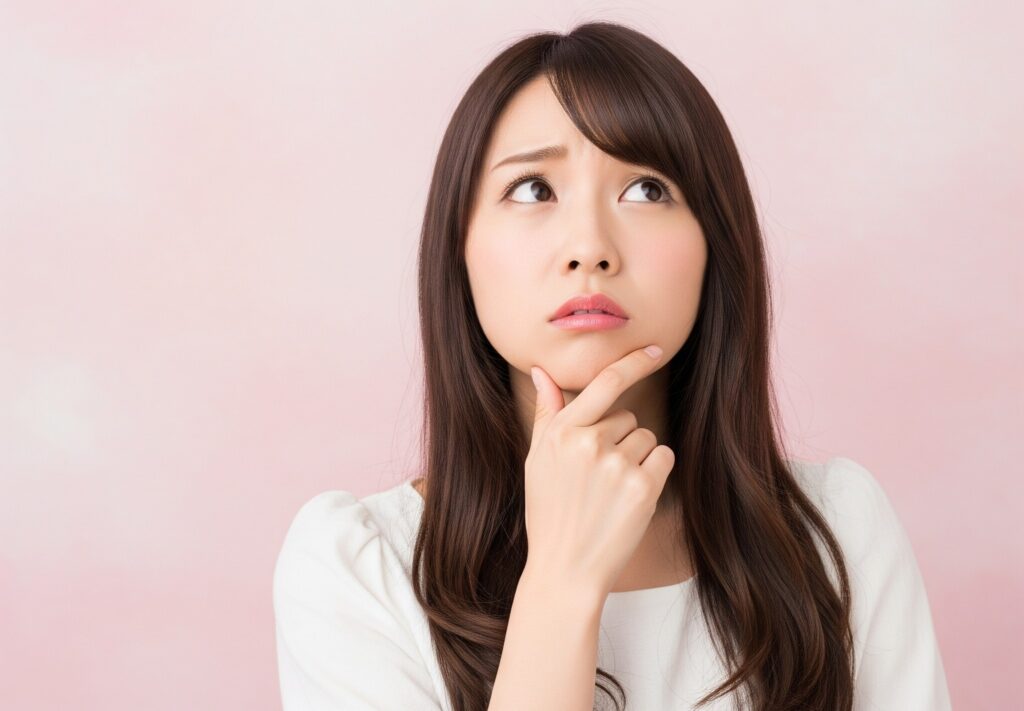 ウェディングのためのダイエットに疑問がある女性