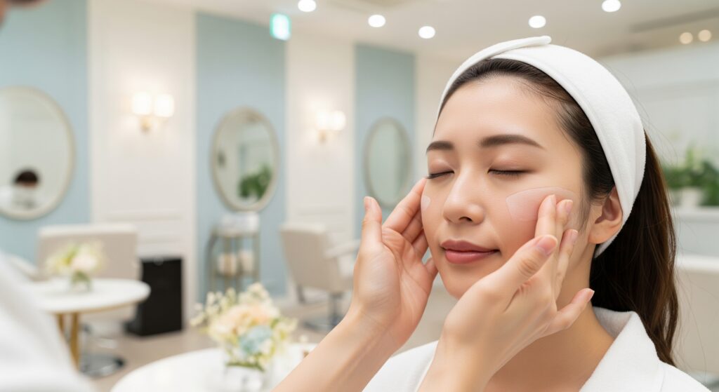 ウェディングフォトに向けたダイエットのためにブライダルエステに通う花嫁